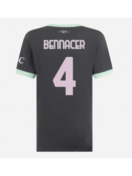 AC Milan Ismael Bennacer #4 Replika Tredje Kläder Dam 2024-25 Kortärmad